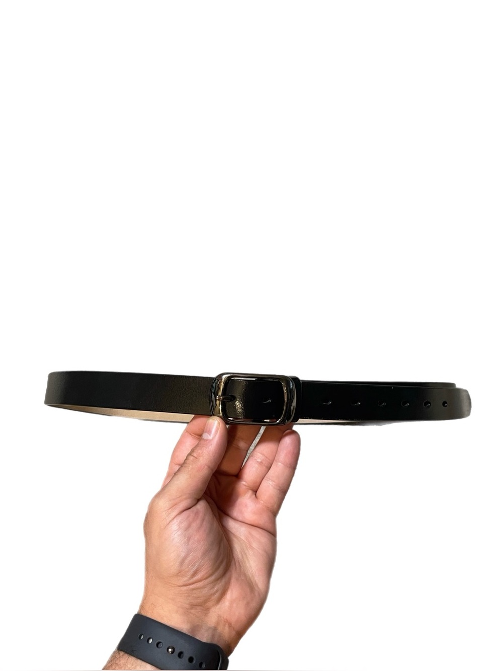 Men’s 100% Genuine Leather Handmade Black Belt